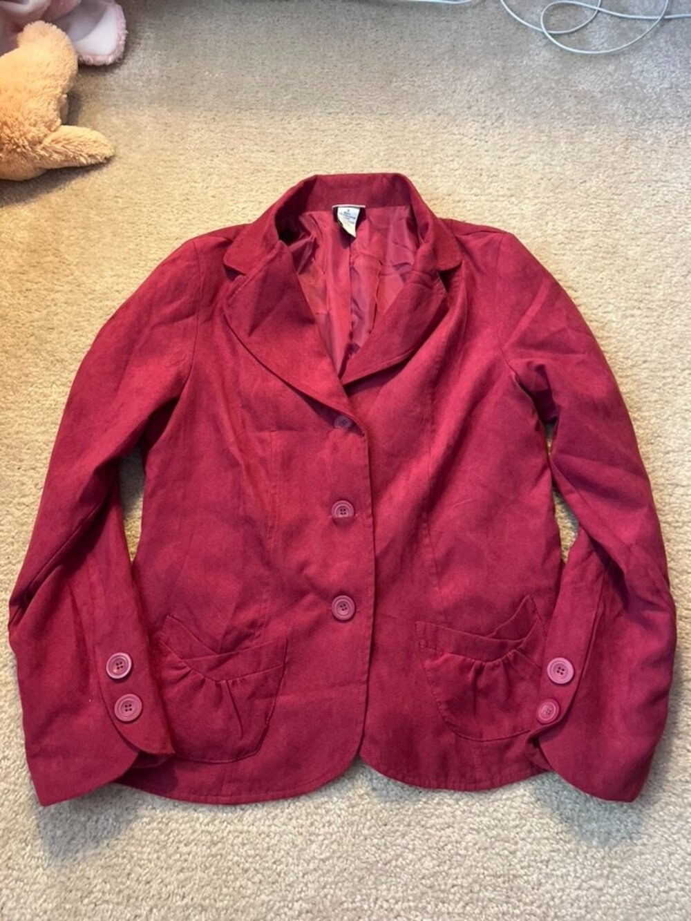 Kim Rogers Women's Red Blazer